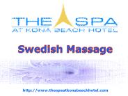 Swedish Massage The Complete Body Experience