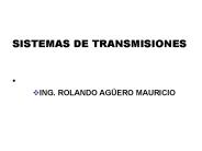 SISTEMAS DE TRANSMISIONES