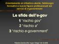 Orientamento al cittadino-utente, fabbisogni formativi e nuove figure professionali nei servizi di e-government PowerPoint PPT Presentation