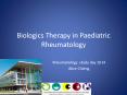 Biologics Therapy in Paediatric Rheumatology PowerPoint PPT Presentation
