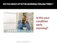 Risks associated with lack of sleep/sleep trouble