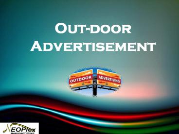 Outdoor Advertisment Tools