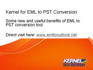 How to Convert EML to PST Outlook mailbox?