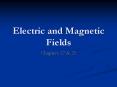 Electric and Magnetic Fields PowerPoint PPT Presentation