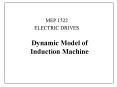 Dynamic Model of Induction Machine PowerPoint PPT Presentation