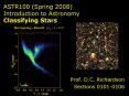 ASTR100 (Spring 2008) Introduction to Astronomy Classifying Stars PowerPoint PPT Presentation