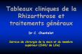 Tableaux cliniques de la Rhizarthrose et traitements g PowerPoint PPT Presentation