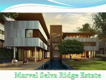 Marvel Selva Ridge Estate Pune
