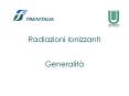 Radiazioni Ionizzanti PowerPoint PPT Presentation