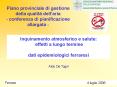 Inquinamento atmosferico e salute: effetti a lungo termine dati epidemiologici ferraresi PowerPoint PPT Presentation