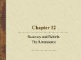 Recovery and Rebirth: PowerPoint PPT Presentation