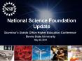 National Science Foundation Update PowerPoint PPT Presentation