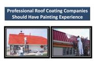 COM MERCIAL PAINTING SERVICES