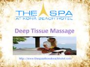 Deep Tissue Massage a Chronic Pain Reducer