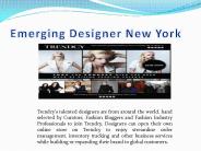 emerging designer newyork