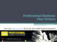 Professional Business Plan Writers PowerPoint PPT Presentation