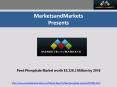 Feed Phosphate Market  is projected to reach $5,328.3 million by 2018 PowerPoint PPT Presentation