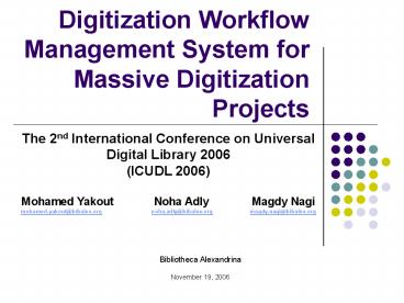 presentation player overlay