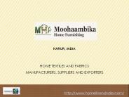 Modern Home Textile Manufacturers in India