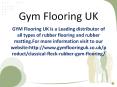 Classical Fleck Rubber Gym Flooring PowerPoint PPT Presentation