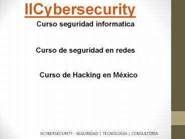 Curso seguridad informatica