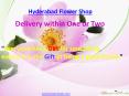 Hyderabad flower shop PowerPoint PPT Presentation