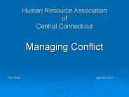 Human Resource Association of Central Connecticut