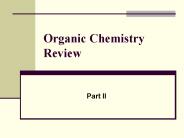 Basic Organic Chemistry III