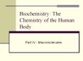 Introductory Biochemistry II PowerPoint PPT Presentation