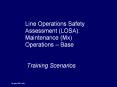 Line Operations Safety Assessment (LOSA): Maintenance (Mx) Operations  PowerPoint PPT Presentation
