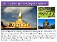 Laos Tours Vacation