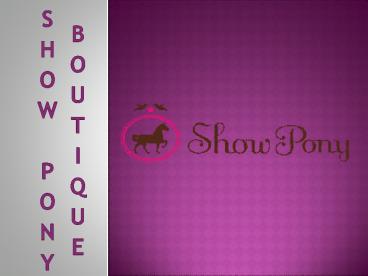 Trendy Women Shoes - Show Pony Boutique