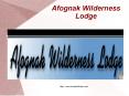 Luxury Fishing Lodge in Kodiak Alaska - Afognaklodge.com PowerPoint PPT Presentation