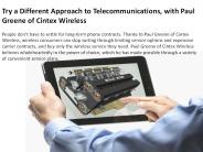 Paul Greene of Cintex Wireless