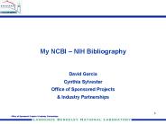 My NCBI 
