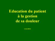 Education du patient 