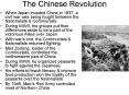 The Chinese Revolution PowerPoint PPT Presentation