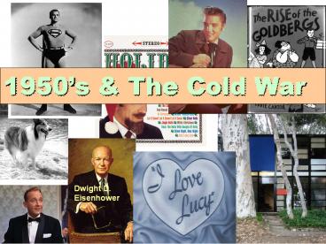 The Cold War begins 1945 -1948