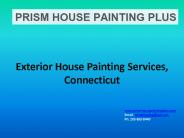 Exterior home painting services, Connecticut