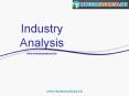 Industry Analysis PowerPoint PPT Presentation