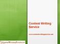 Content Writing Service PowerPoint PPT Presentation