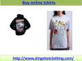 Slingshot t-shirts PowerPoint PPT Presentation