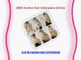 Buy 100% Human Hair Extensions Online