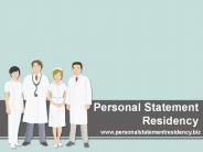 Personal Statement Residency
