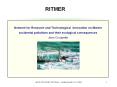 Network for Research and Technological Innovation on Marine PowerPoint PPT Presentation