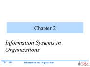 Information Systems in Organizations