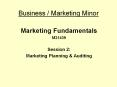 Business / Marketing Minor PowerPoint PPT Presentation