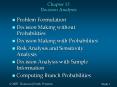 Chapter 13 Decision Analysis PowerPoint PPT Presentation