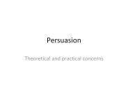 Persuasion