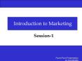 Introduction to Marketing PowerPoint PPT Presentation